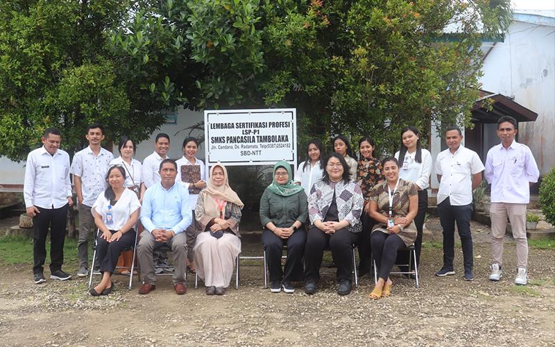 SMKS Pancasila Tambolaka Memperoleh Lisensi Pendirian Lembaga Sertifikasi Profesi Pihak Kesatu (LSP-P1)