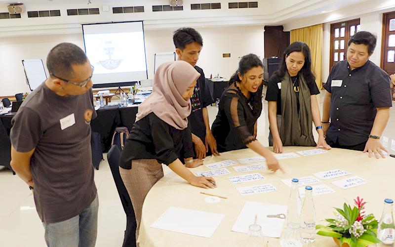 Team Building DESMA Center Team to Support TVET for Sustainable Tourism Development in Sumba Program